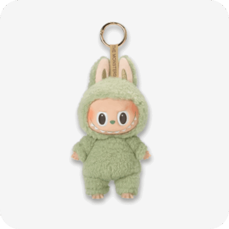 The Monsters Series – Labubu Keychain Tasty Macarons Green Grape