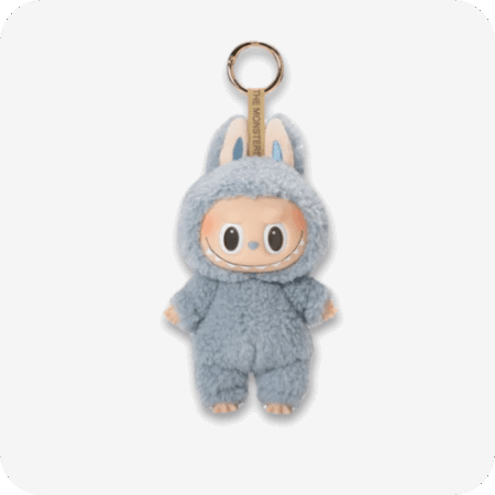 The Monsters Series – Labubu Keychain Tasty Macarons Sea Salt Coconut