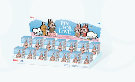 He Monsters PIN for Love Series – Vinyl Plush Pendant Blind Box