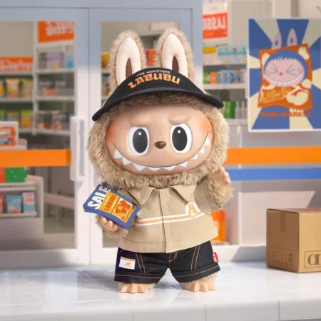 Labubu The Naughty Casheir Vinyl Plush Doll