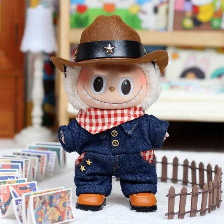 Cowboy Outfit for Labubu