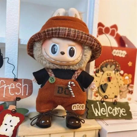 Labubu Brown Jumpsuit Outfit