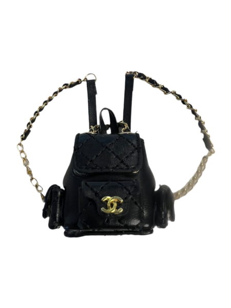 Labubu Designer Black Backpack CC