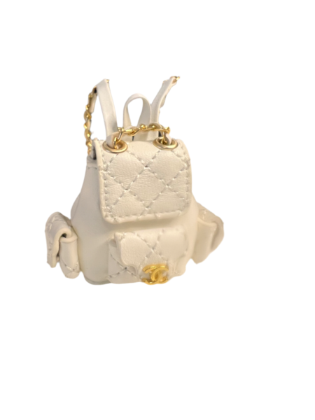 Labubu Designer White Backpack CC