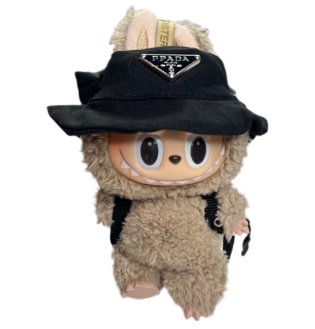 Labubu Designer Bucket Hat & Backpack