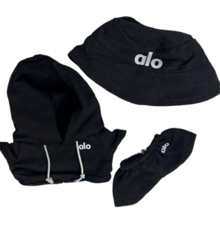 Labubu @lo Black Jogger outfit (3 piece set)