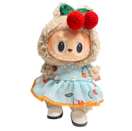 Labubu Cherry Outfit (3 piece set)