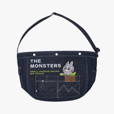 Labubu Denim Messenger Bag- Wild Series