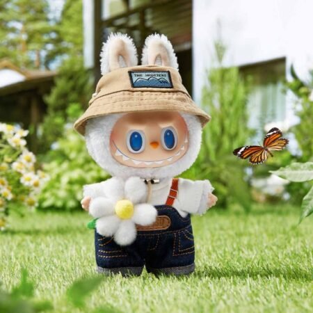 Labubu Vinyl Plush Doll Pendant Keychain