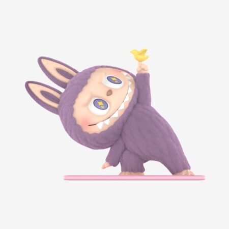 Labubu Doll The Monsters Lazy Yoga Series Figures