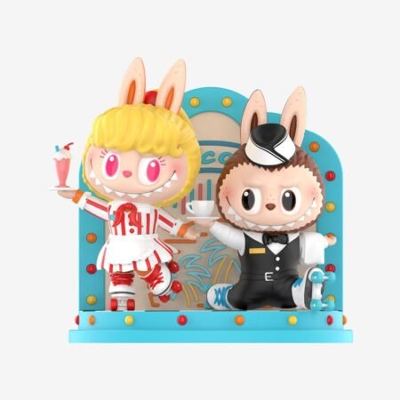 Labubu Doll The Monsters Cafeteria Figurine