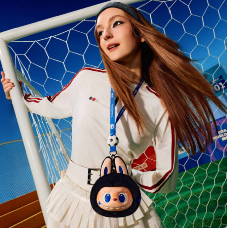 Labubu Vinyl Plush Pendant –Monsters and FiFa series