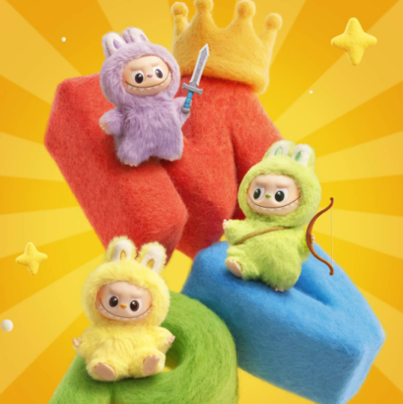 Vinyl Plush Pendant Blind Box (N–Z)