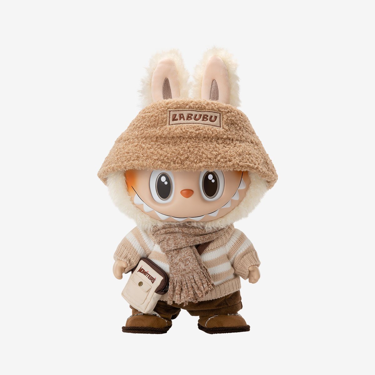 20231026_121853_635864__1200x1200.jpg Labubu Dress Be Latte Vinyl Plush Doll - Image 1