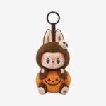 Labubu Sitting Pumpkin Vinyl Plush Pendant